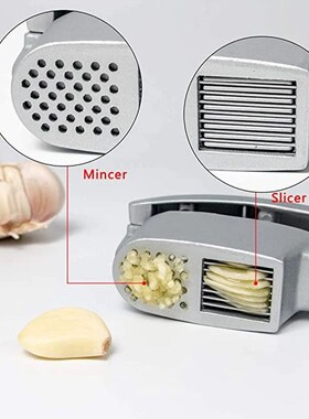 Multifunctional Garlic Press Garlic Chopper Zinc Alloy Garli
