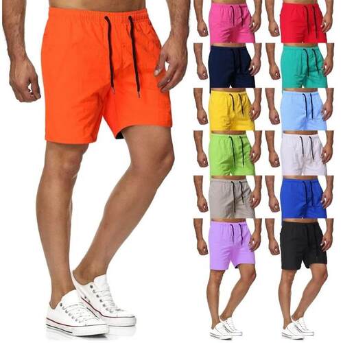 Short Pants for Summer Thin Style Quick Drying Three Part Pa