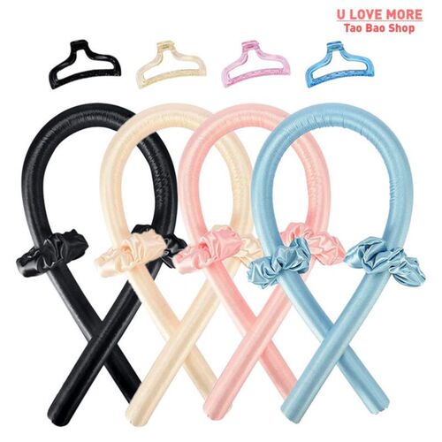 Slik Satin Heatless Hair Curler Headband for Women Hair Wrap