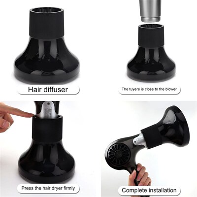 Salon Universal Hair Dryer Diffuser for Curls Temperature Re