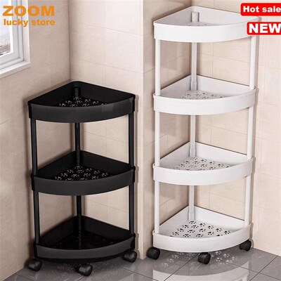 5 Tier Corner Shelves bathroom storage rack Shelving Unit