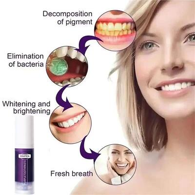 Teeth Whitening Toothpaste  Tooth Whitener Strips Oral Hyg