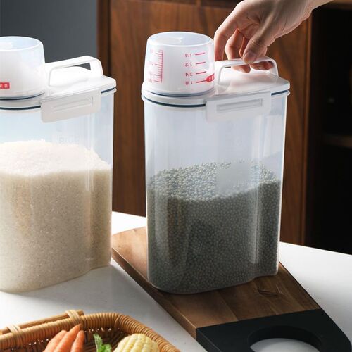 North European transparent plastic kitchen grain beans seal