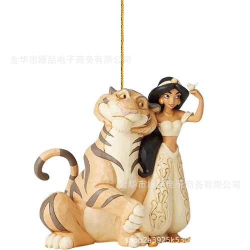 Christmas Pendant Xmas Tree Decoration Princess Flat Cartoon