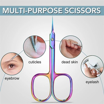 Cuticle Scissors Extra Fine Cuticle Trimmer for Manicure and