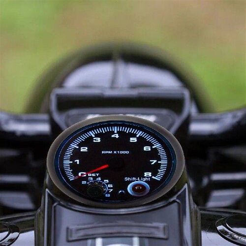 Digital Tachometer with Shift Light RPM Gauge Blue