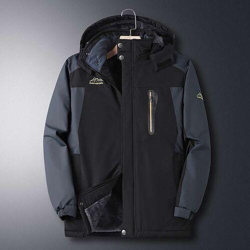 Outdoor Charge Clothes Mens Winter Fleece-lined Thickened J