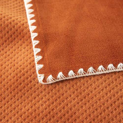 Waffle Blanket Nordic Decorative Blanket for Sofa Bed Throw