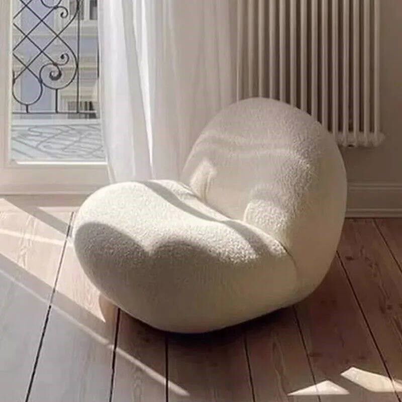 Wedding Balcony Chairs Living Room Luxury Floor Lounge Readi - 实物图