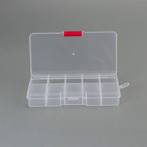 New 10 Compartments Pouch Storage Box Transparent Fishing Lu