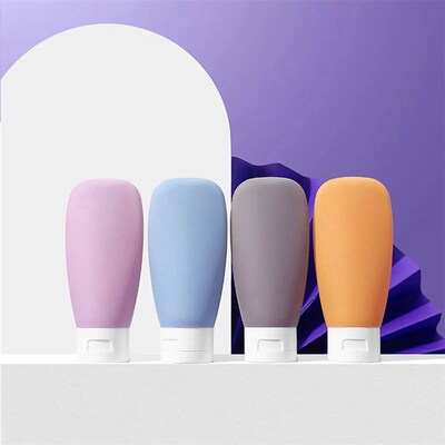 Morandi Tube Squeeze Bottle Portable Skincare dispenser Wate