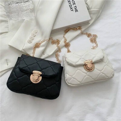 Embroidery Thread Small PU Leather Crossbody Bags for Women