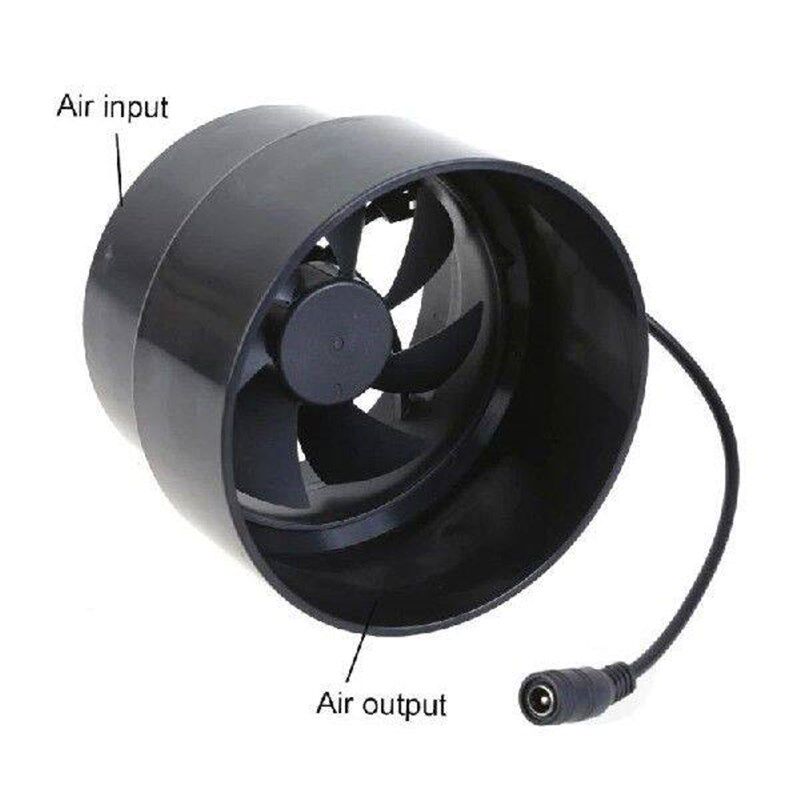 12V Inline Blower Ventilation Fan Efficient Air Circulation
