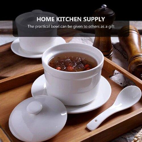 Custard Cups Butter Ceramic Stew Pot Ramen Noodles Soup