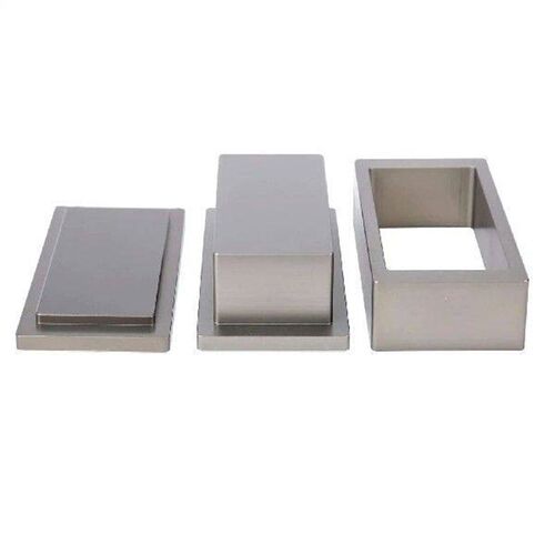 2x4 Inch Pre Press Rectangular Anodized for Press Machine