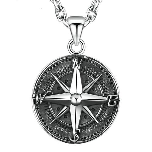 Quality Fashionable Medal Necklace Pendant Pirate Ship
