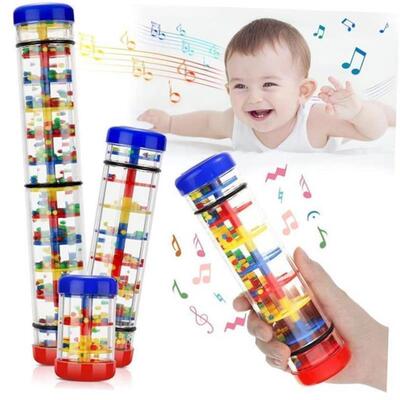 Rainmaker Baby Toys Rain Stick for Babies  6  12 Months Ratt