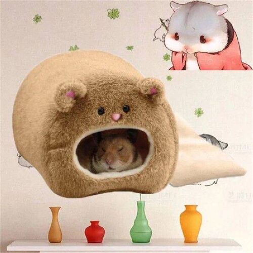 Hamster Warm Soft Bed Rat Hammock Pig Squirrel Winter Pet