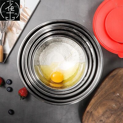 Mixing Bowls Non Slip Whisking Egg Bowls For Salad Baking