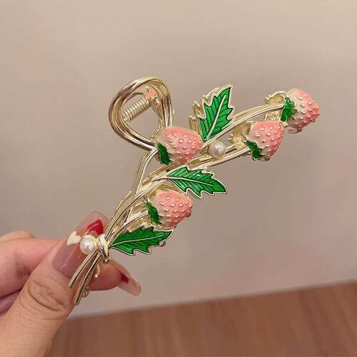 Super Sweet Drop Strawberry Hairpin Back Head Hairpin Cute S