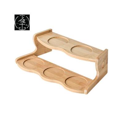 Wooden Plant Stand Flower Pot Base Holder Stool Indoor