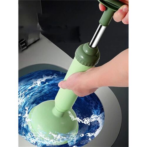 Silicone Toilet Plunger High Pressure Pump Anti Clogging Dra