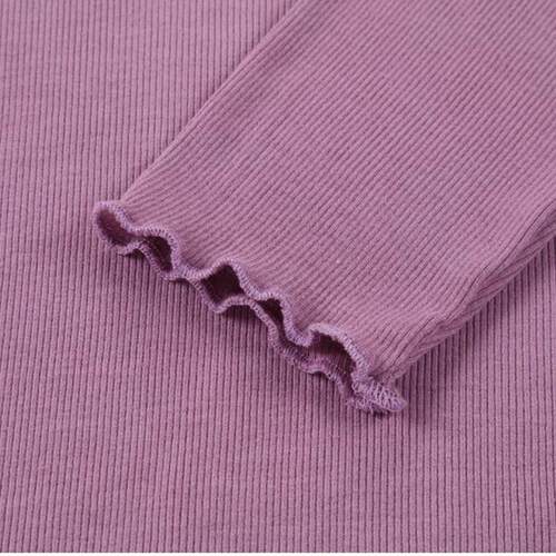 kids women summer solid half zipper ribbed srechy tee mother
