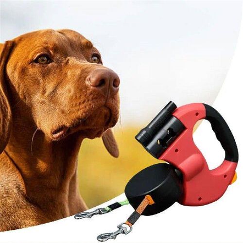 Double Headed Dog Leash Dog Walking Leash 360 Degree Swivel