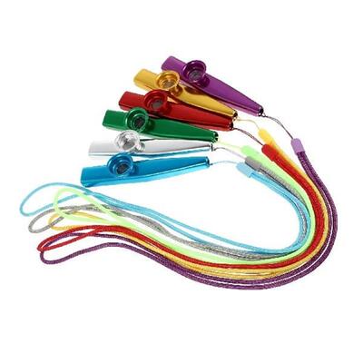 6+Pcs+Kazoo+Metal+Flute+for+Kids+Music+Toys+Premium+Early