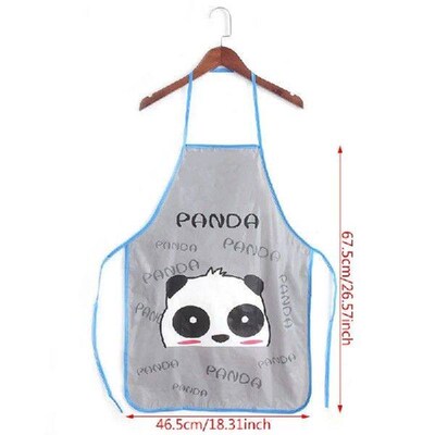 Women Housewife Cartoon Kitchen Aprons Restaurant