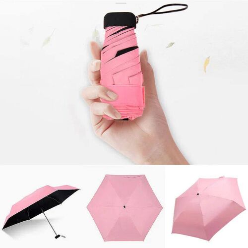 Rainy Day Pocket Umbrella Mini Folding Sun Umbrellas Parasol