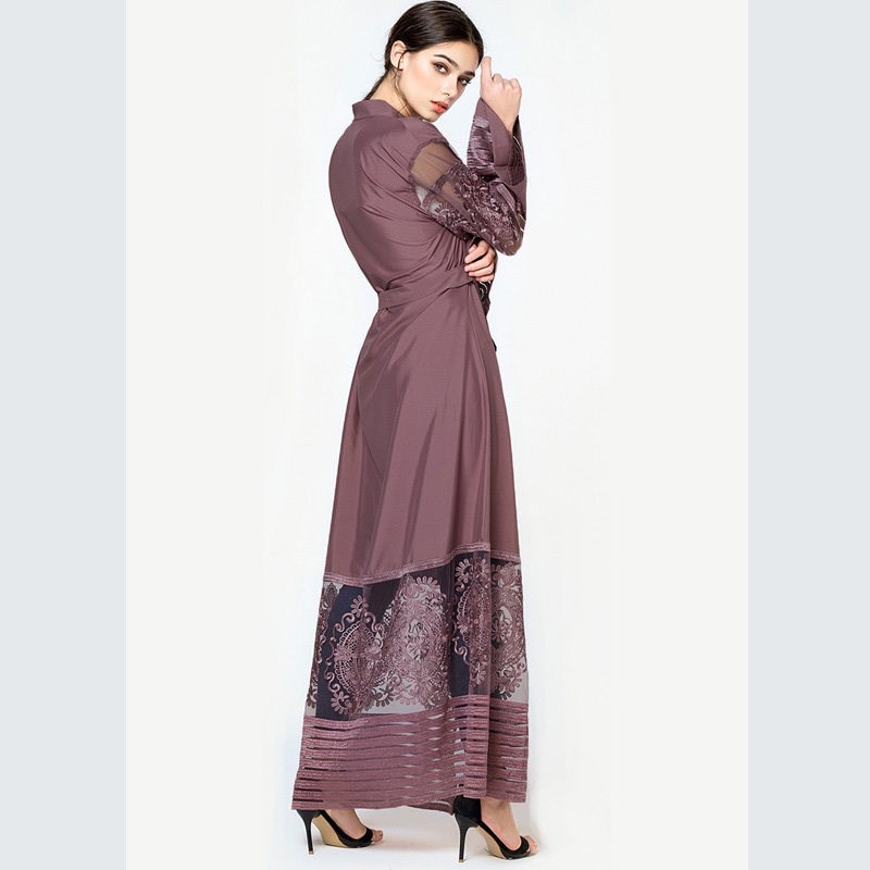 Plus Size Autumn Blusas Mujer De Moda 2020 Abaya Women Long图片