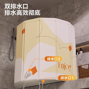 德国泡澡桶大人折叠泡浴桶家用洗澡熏蒸坐浴盆汗蒸浴桶药浴桶