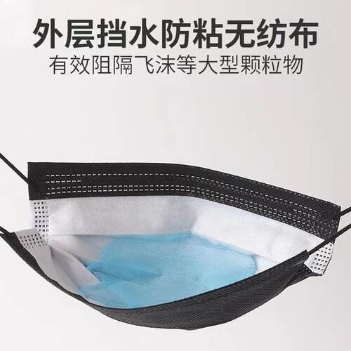100pcs Facemasks Disposable face mask 3ply Earloop masks