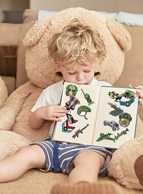 Waproof Laptop Stickers for Kids Toys Graffiti Cute Sticker