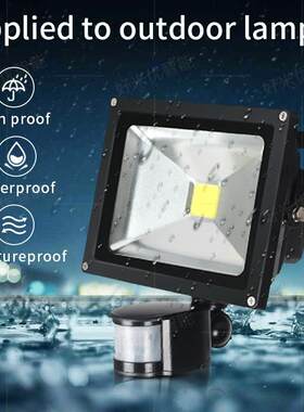 Environmental Adjustable LED Outdoor PIR Motion Sensor