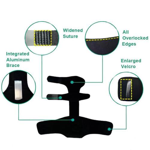 Compression Finger Splint Adjustable Finger Brace Trigger Fi