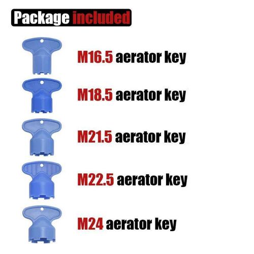 Wrench Faucet Aerator Key Tool M 16.5 18.5 21.5 22.5 24 for