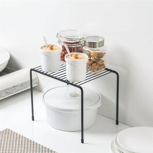 Kitchen Storage Rack Closet Shelf Dish Drying Rack Spice Jar