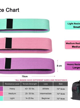 Hip Yoga Resistance bands Fitness band Exercise equipment 20