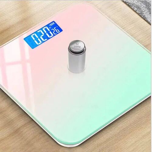 Gradient Color Intelligent LCD Electronic Scale Digital Disp