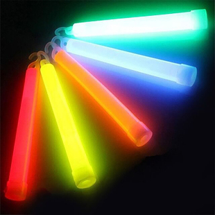 multicolor stick 5pcs 6inch Chemical light Stick lot Glow