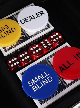 500 Chip Dice Style Poker Set Aluminum Case Taxas 筹码套装