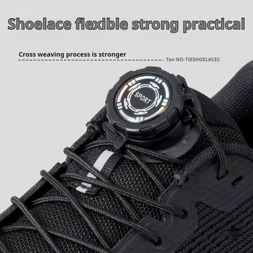 Automatic Shoelace Without tie Intall imple Swivel Buckle La