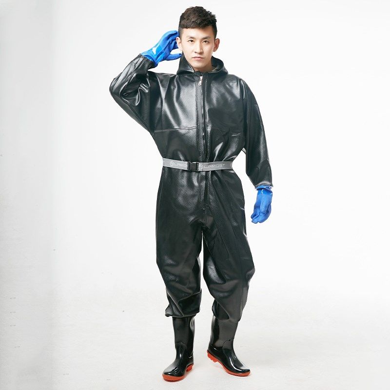 连体下水裤加厚钓捕鱼防水雨裤抓鱼雨衣防水服涉水叉挖藕皮裤,户外/登山/野营/旅行用品,钓鱼服,淘宝优惠券,粉丝福利购,淘宝优惠卷