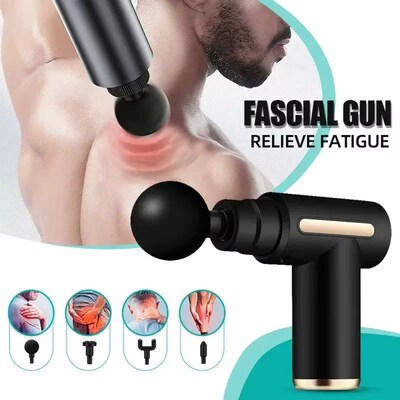 USB Mini Massage Gun Fascia Machine Muscle Relaxation Vibrat