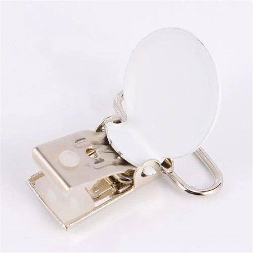 6 Pcs Metal Pacifier Clip Overall Buckles Cowboy Suspender