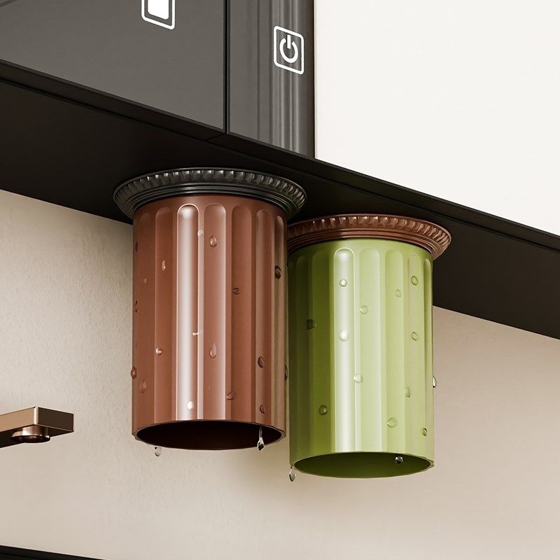 德国磁吸漱口杯卫生间免打孔镜柜下牙刷杯壁挂式可沥水洗漱杯,家庭/个人清洁工具,洗漱杯,淘宝优惠券,粉丝福利购,淘宝优惠卷