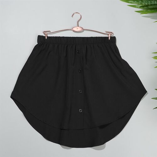 High Waist Fake Top Skirt Adjustable Mini Skirt Lower Sweep