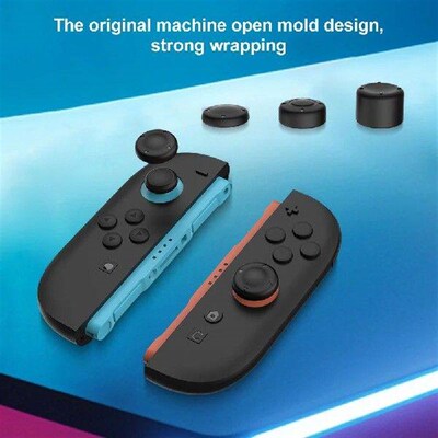 6 Pcs Silicone Thumb Grips Set Replacement ThumbStick Grip
